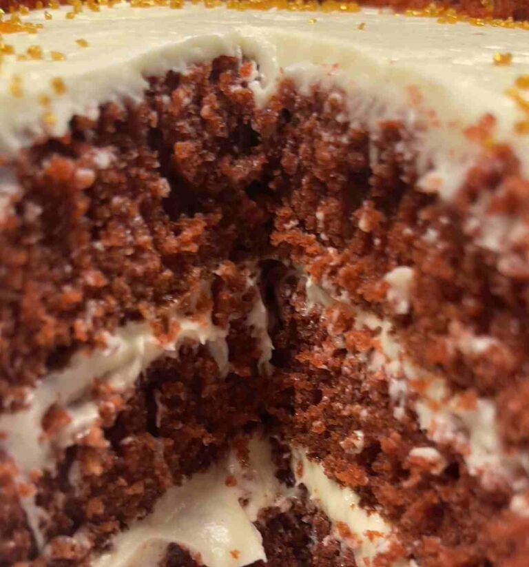 Red Velvet Cake with Cream Cheese Frosting